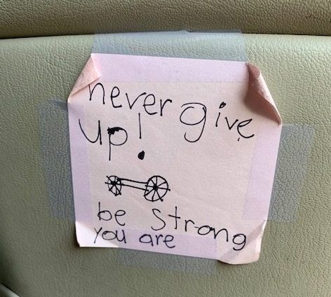 Never Give Up – Be Strong… You Are!